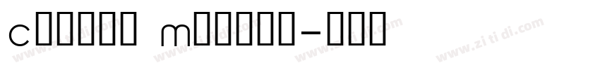 Condor Medium字体转换
